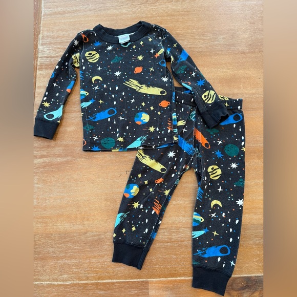 Hanna Andersson Other - Hanna Andersson Long John Pajamas Outer Space size 85  cm 2T